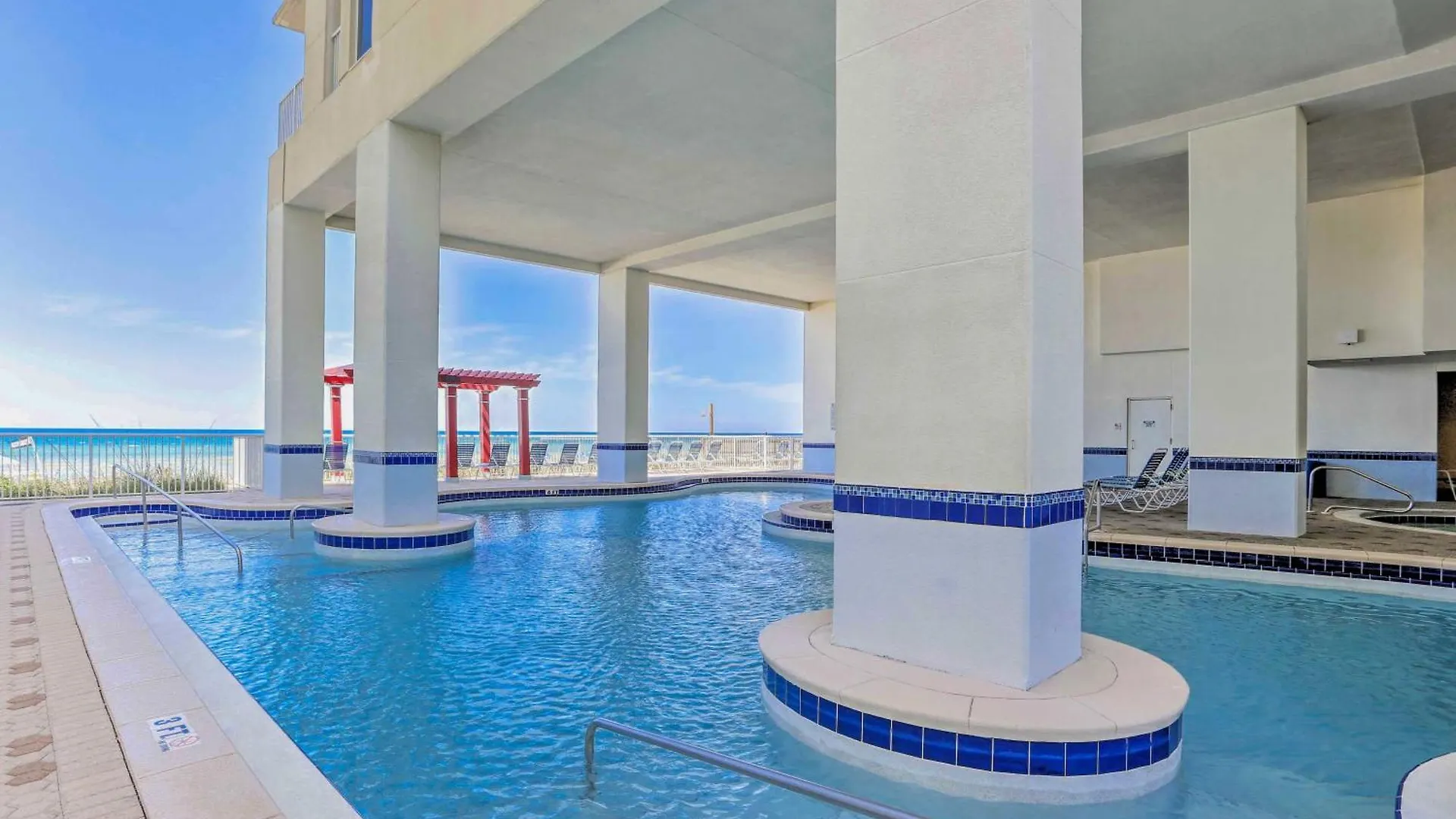 Lägenhet Beachfront Panama City Beach Condo With Outdoor Pool